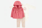 track suit  3-Piece set  flowers