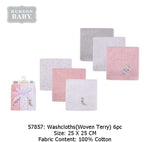 washcloth 6pcs cloud