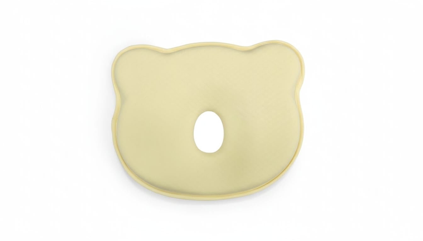 Baby Quilted Pillow yellow