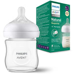 Philips Avent Philips AVENT Natural Response Glass Baby Bottle 125ml 0+