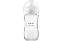 Avent: Natural Response Glass Bottle – 240ml  1+