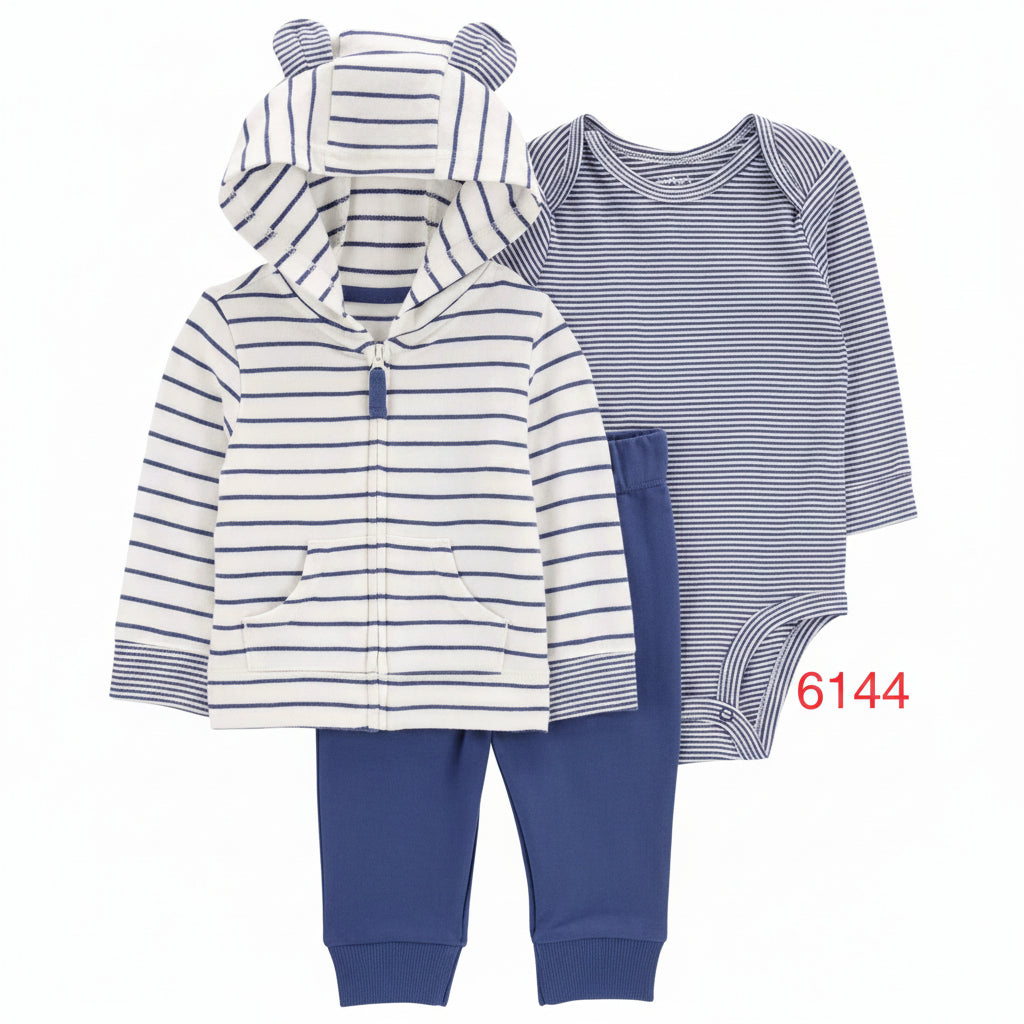 boys Tracksuit white and navy