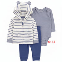 boys Tracksuit white and navy