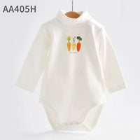 high neck body suit 100% cotton off-white carrots