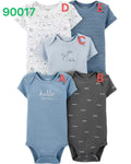 Baby Boy Cotton Bodysuits hello there