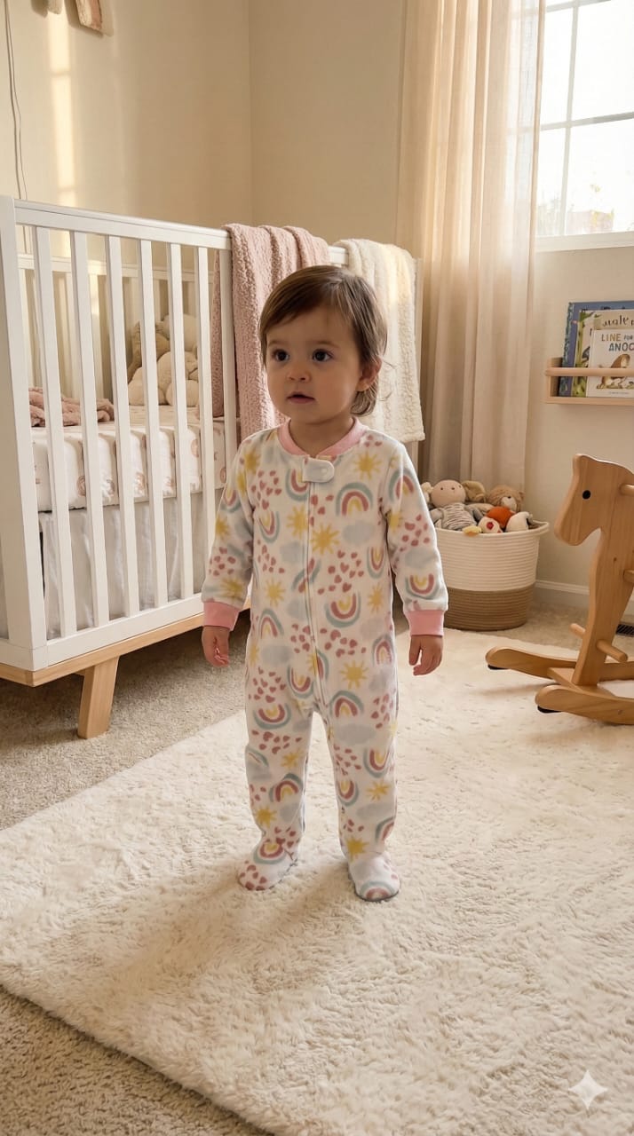 winter overall rainbow