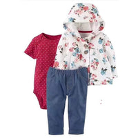 winter tracksuit flowers