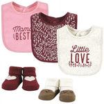 bibs and Socks 5 Pcs Set Little LOVE