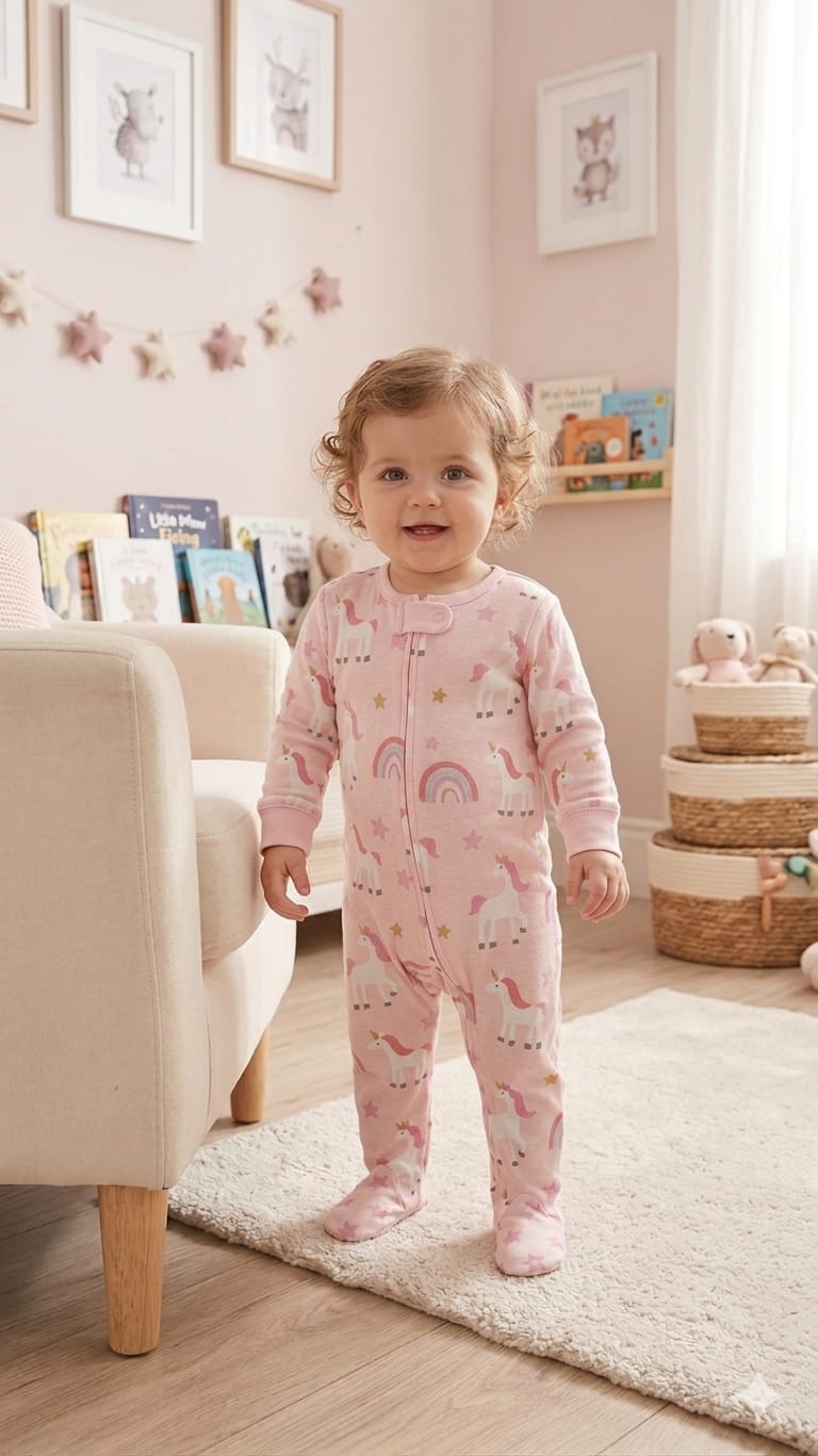 overall coton Pink 🌈 & 🦄