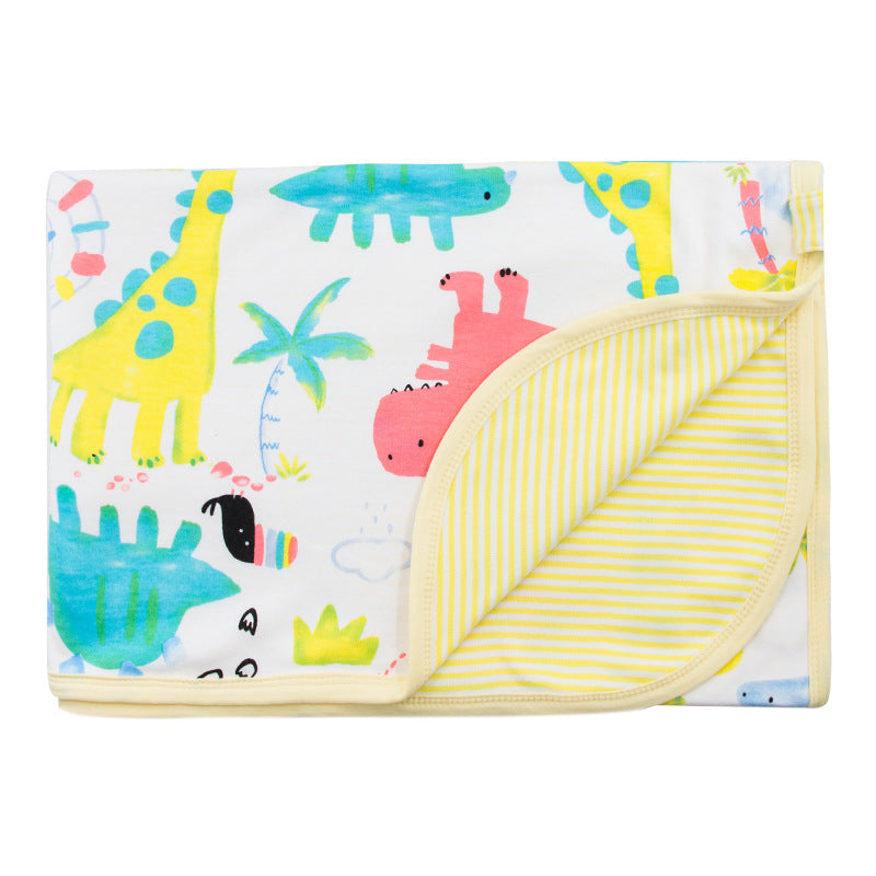 mom's care blanket yellow dinasour