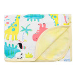 mom's care blanket yellow dinasour
