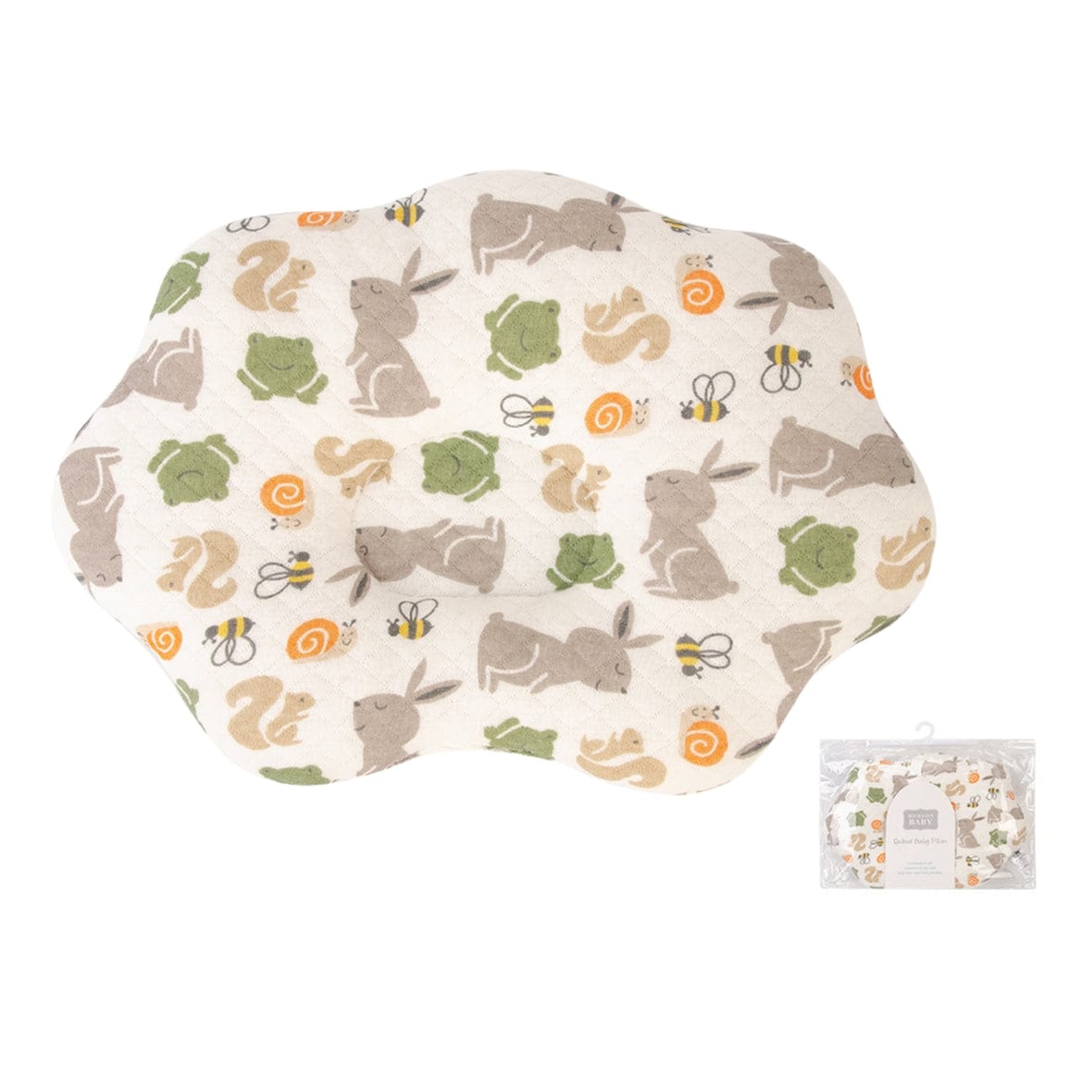 Baby Quilted Pillow SQUIRREL