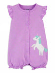 Romper Purple Unicorn