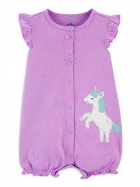 Romper Purple Unicorn