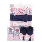 bibs &Headband pink nautical