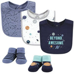 baby Boy Bibs and Socks 5 Pcs Always Be yond awesome