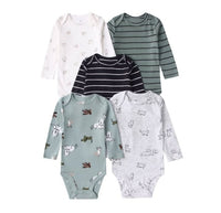 5 pcs long sleeve cotton DOGS
