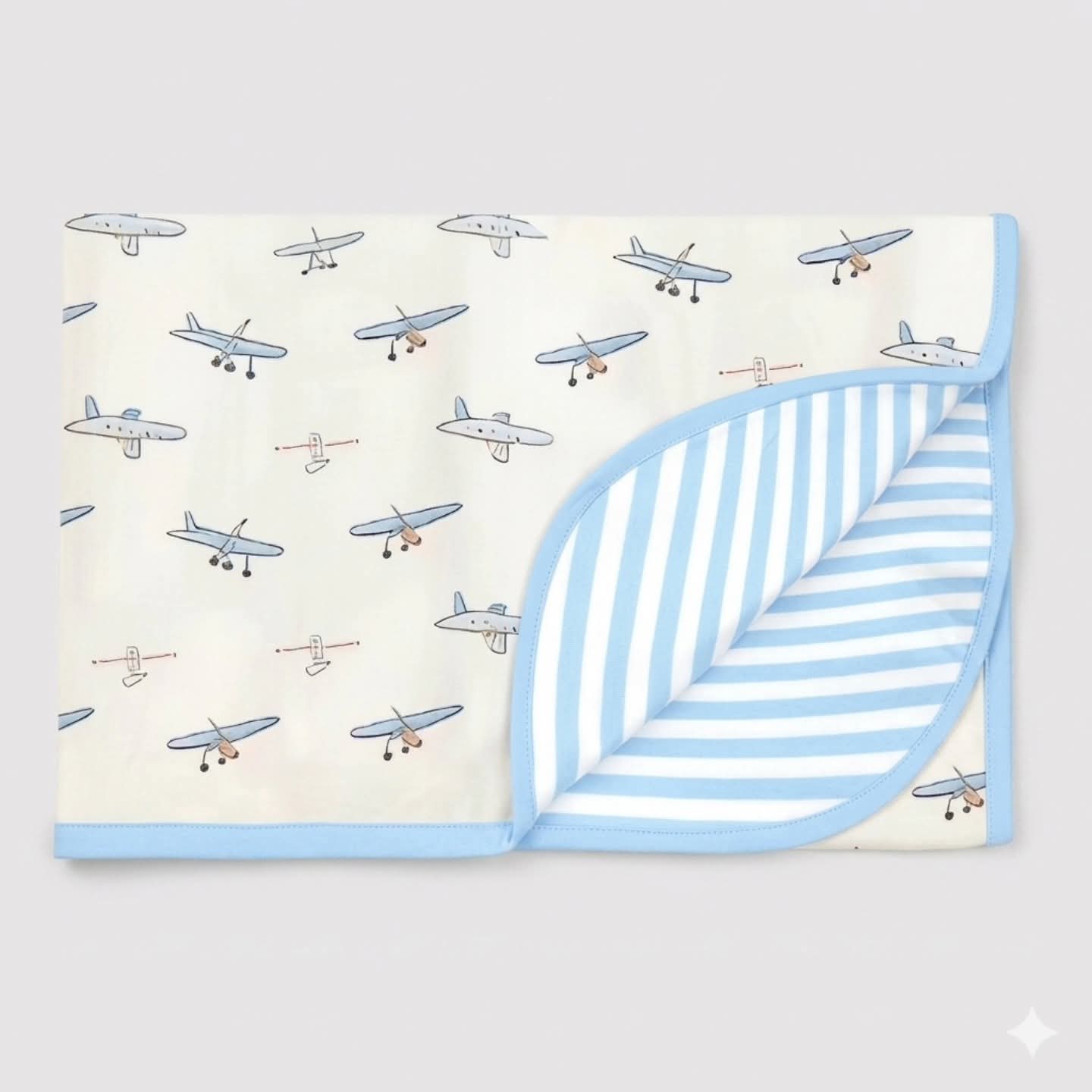 mom's care blanket plane