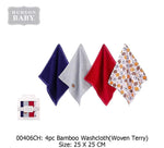 Bebe Favour washcloth Basball