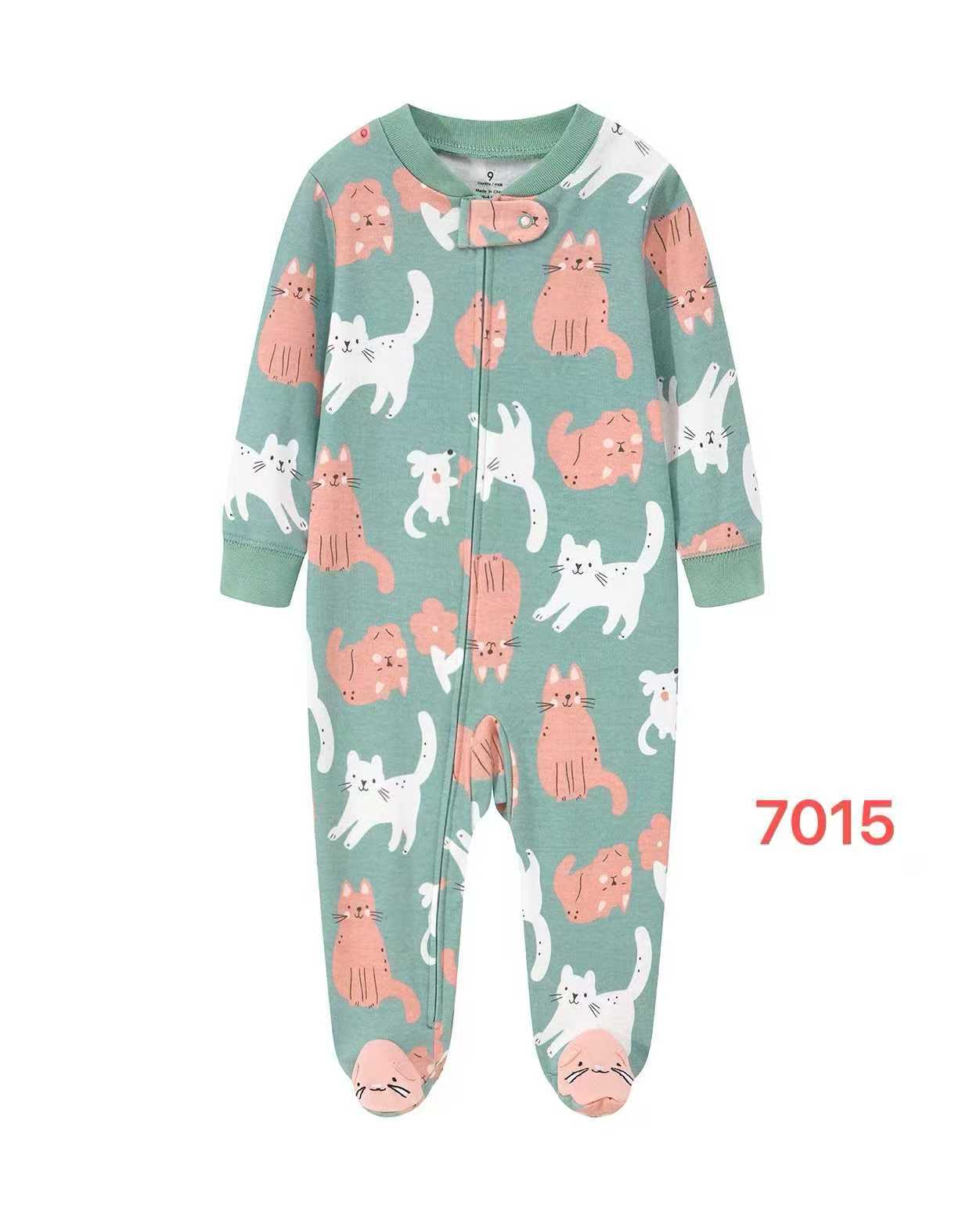 overall coton Green CAT