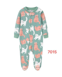 overall coton Green CAT