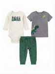 Baby 3-Piece set ROAR Dinosaur