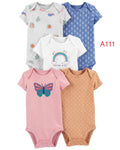 Baby GIRL Cotton Bodysuits butterfly PINK