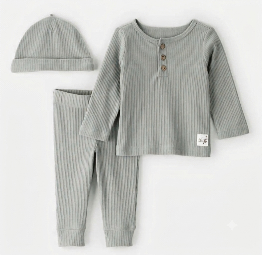 Baby 3-Piece set mint green