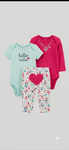 Baby 3-Piece set hello cutie