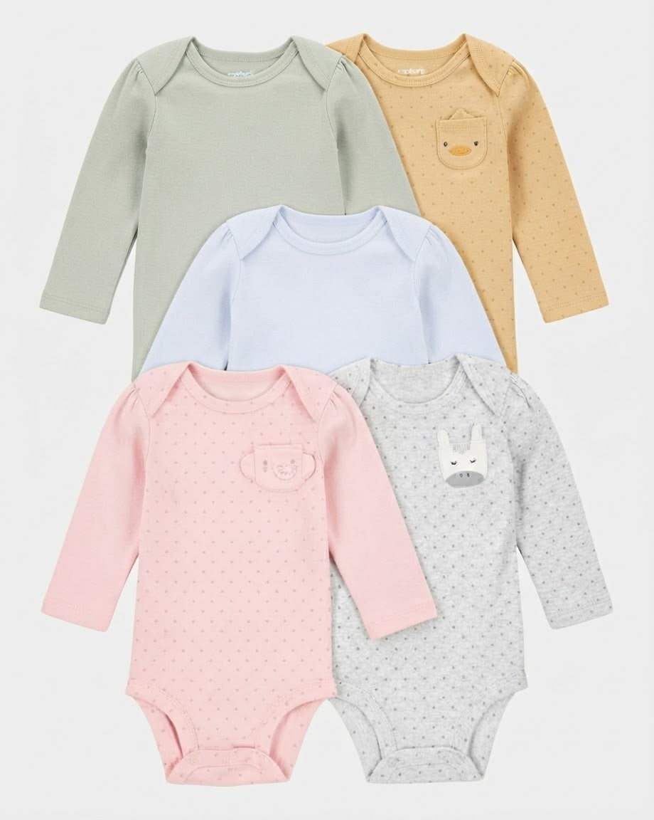 5 pcs long sleeve duck
