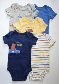 Baby Boy Cotton Bodysuits Gotta Scoot