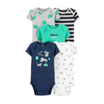 Baby Boy Cotton Bodysuits wild about mommy