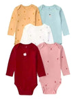 5 pcs long sleeve apple