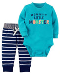 Baby 2 pcs MOMMY's little MONSTER