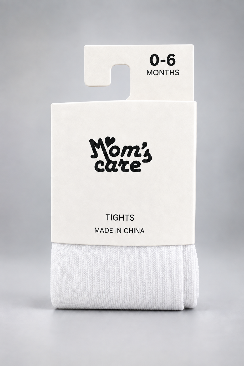 moms care cotton 100% white