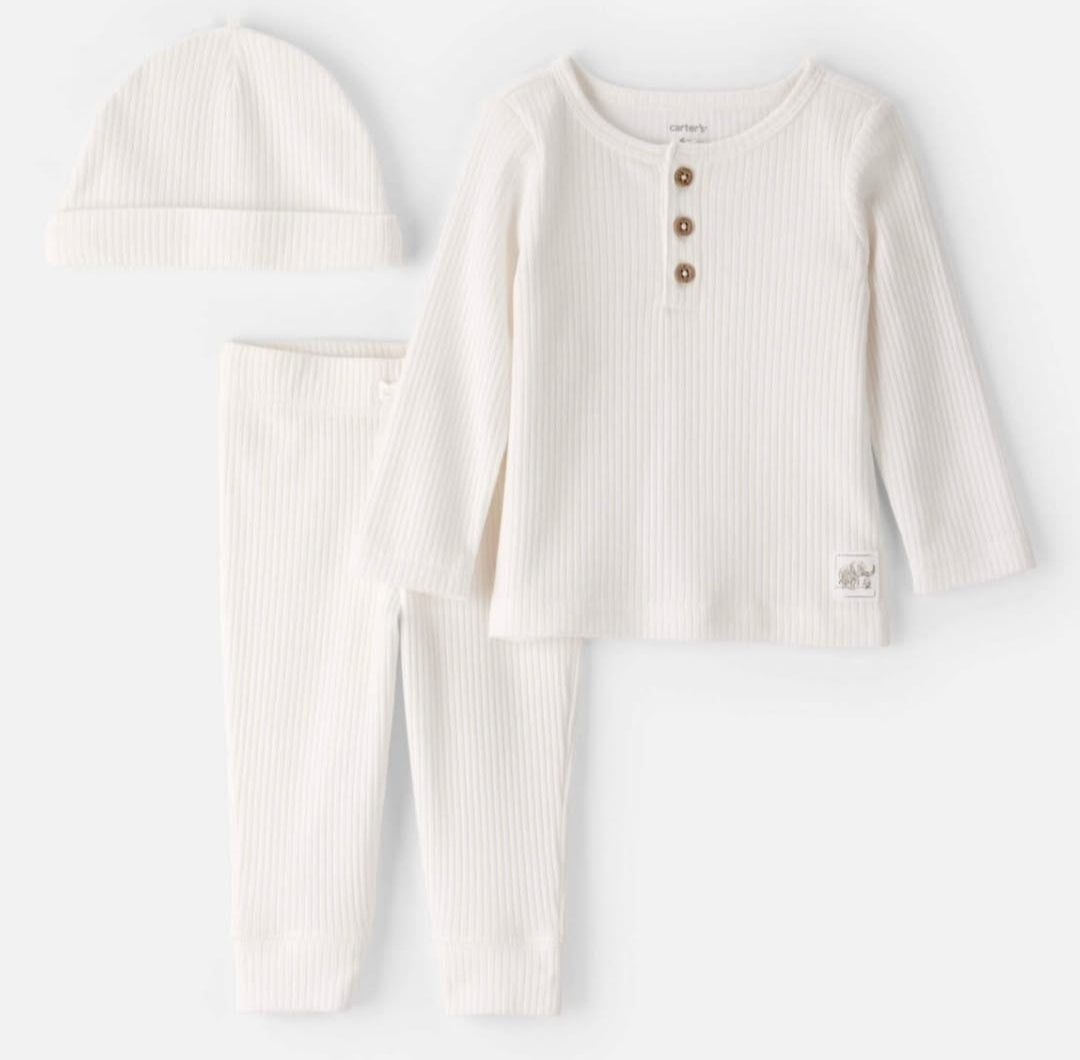 Baby 3-Piece set white