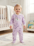winter overall Purple unicorn