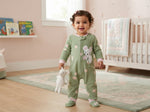 winter overall Green rabbit flower