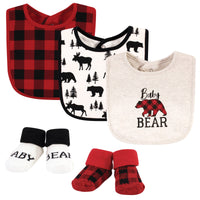 baby Boy Bibs and Socks 5 Pcs Baby BEAR