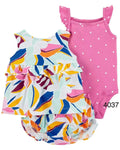Baby 3-Piece flowers multicolor
