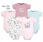 Baby GIRL Cotton Bodysuits mama's WILD flower