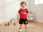 Kids pyjama popular red