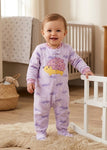 winter overall moon purple