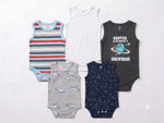 Baby Sleeveless 5pcs CENTER UNIVERSER🌏