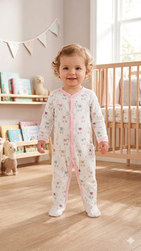overall coton white LAMA