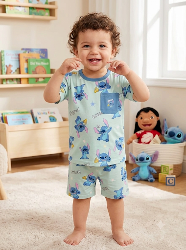 Kids pyjama stitch