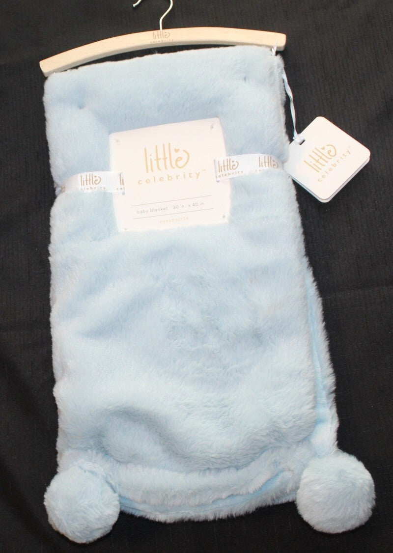 winter blanket little celebrity light blue