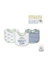3 Bibs cotton  Set mighty cute