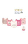5 Bibs Cotton Pack hello gorgeous