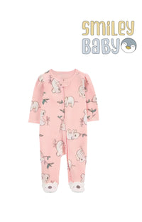 overall coton  pink koala